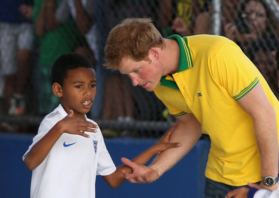 Prince Harry Visits Brazil - Day 3