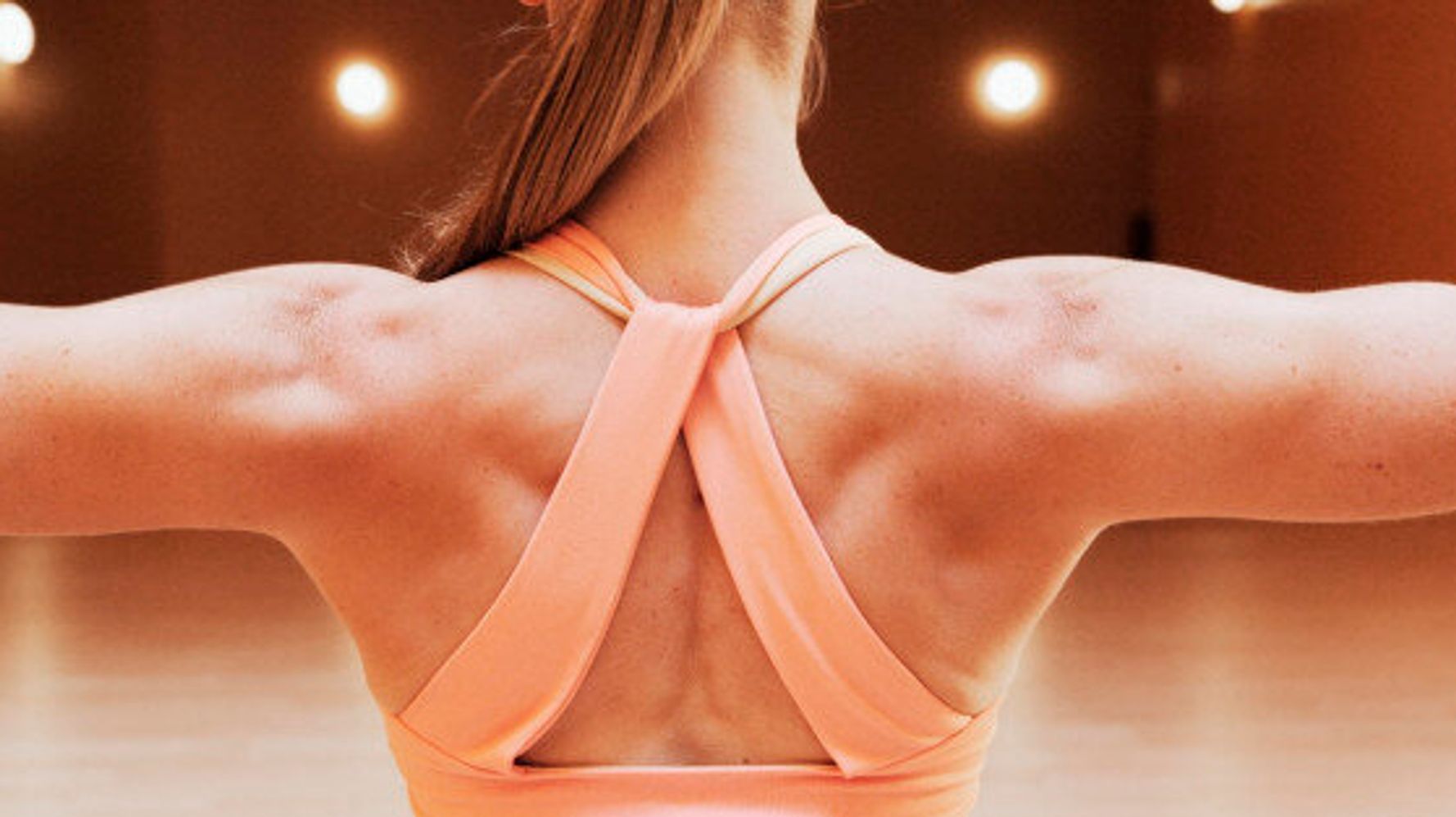 Мышцы спины фото женщина