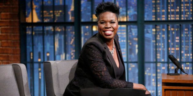 LATE NIGHT WITH SETH MEYERS -- Episode 397 -- Pictured: Actress Leslie Jones on July 21, 2016 -- (Photo by: Lloyd Bishop/NBC/NBCU Photo Bank via Getty Images)
