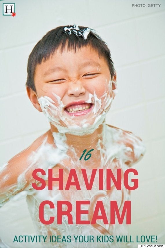 Shaving Cream Art: 16 Ideas To Blow Your Kids'