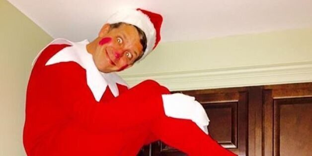 Elf On The Shelf Costume: New Brunswick Dad Makes For One Creepy Elf ...