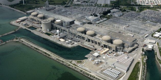 Aerials of the Pickering Nuclear Plants. It will cost Ontarians $46 billion to whip the province's troubled electricity system into shape to keep lights, air conditioners and factories running for the next 20 years. The plan unveiled by Energy Minister Dwight Duncan today includes refurbishing existing nuclear plants, building new reactors on those sites and doubling the amount of renewable power. (Photo by David Cooper/Toronto Star via Getty Images)