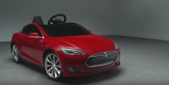 Tesla Introduces Model S Toy Car For Really Rich Kids