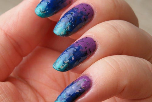 Ombr Nail Art Inspired By Kacey Musgraves' Grammy Awards Gown | HuffPost  Style