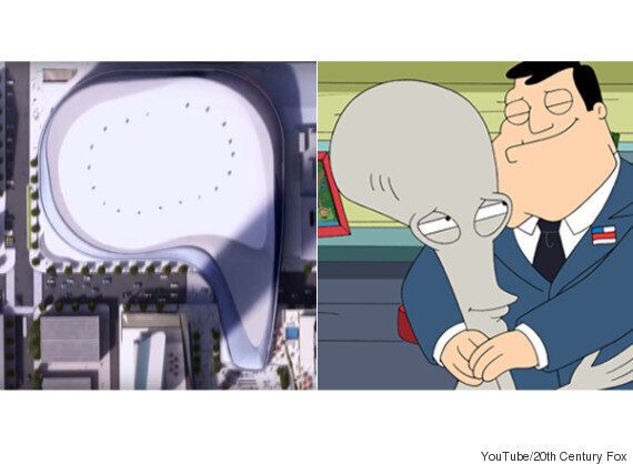 Edmonton's New Arena Looks Like Roger From 'American Dad' | HuffPost ...