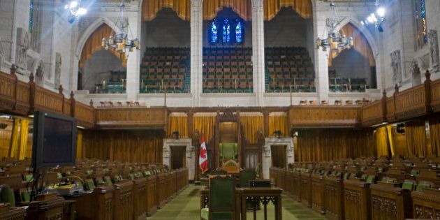 House of Commons, Canadian Parliament, Parliament Hill, Ottawa, Canada