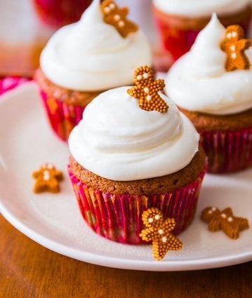 Gingerbread Cupcakes