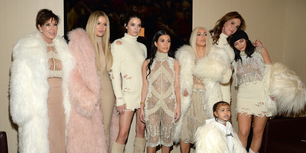 The Kardashian-Jenner Clan Don Yeezy x 