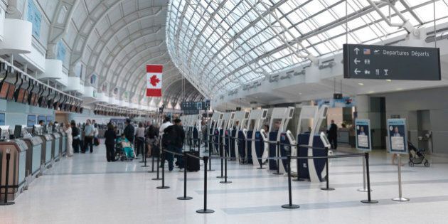 Toronto Pearson international airport departures