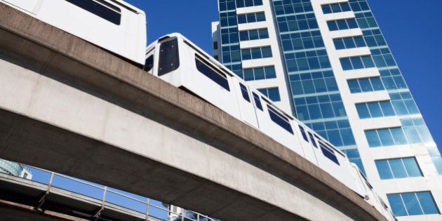Vancouver's rapid transit system.