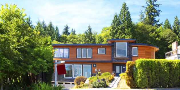 Contemporary luxury home for sale in West Vancouver. RM