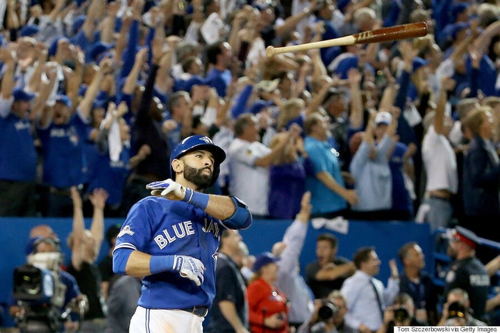 Jose Bautista's Bat Flip Makes for an Epic Christmas Sweater