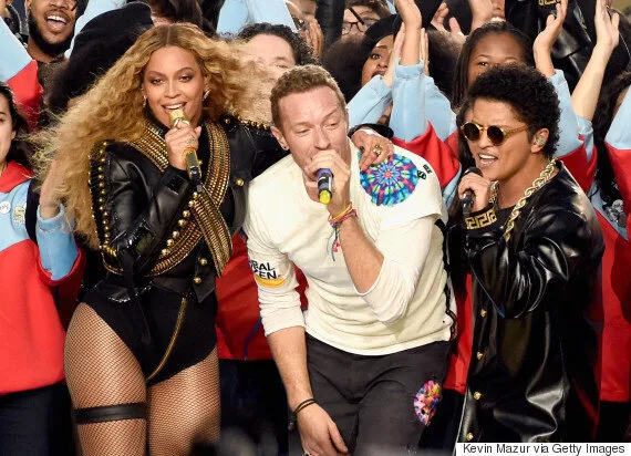 Coldplay's FULL Pepsi Super Bowl 50 Halftime Show feat. Beyoncé & Bruno  Mars!