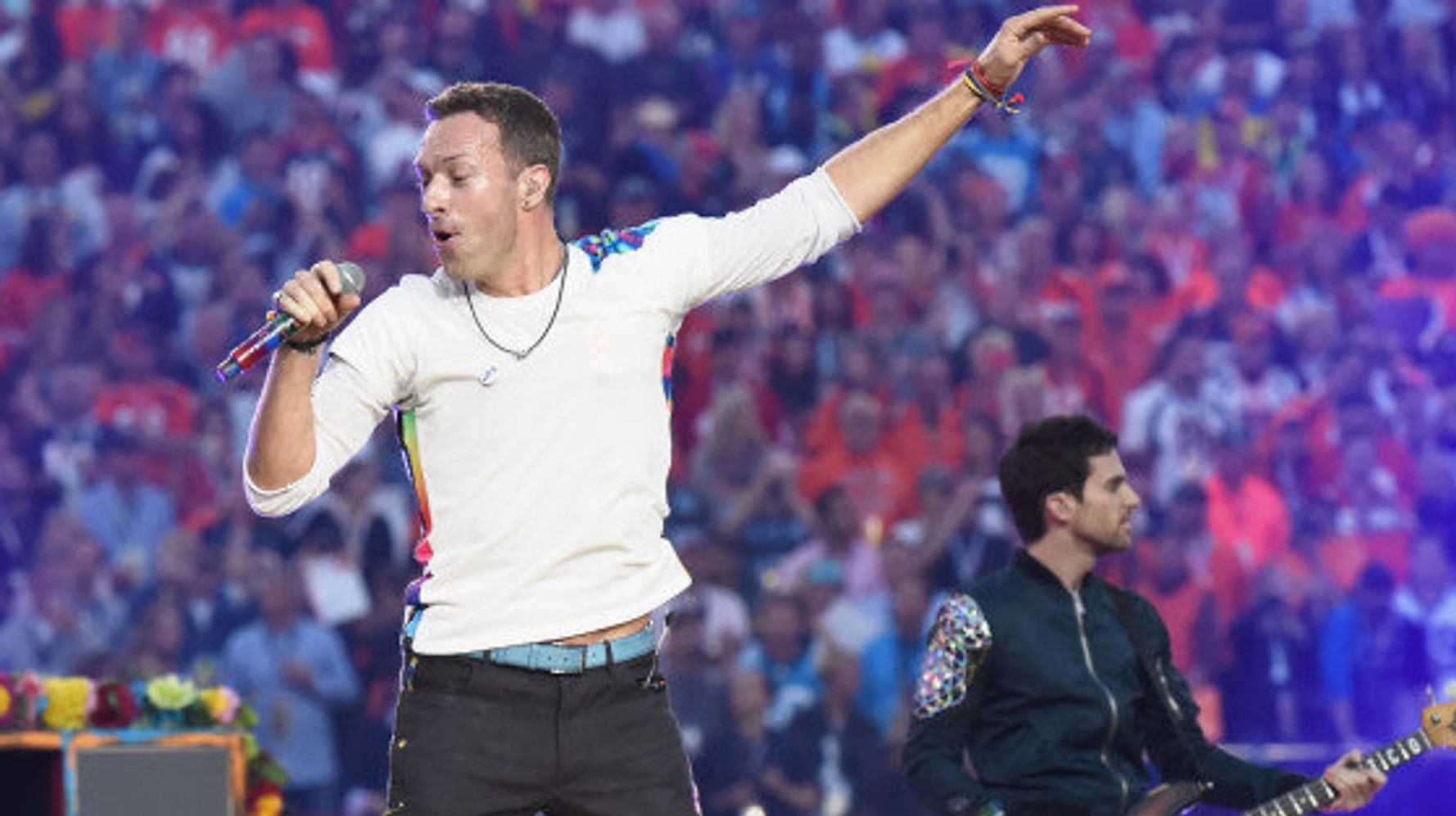 Coldplay delivers colorful Super Bowl 50 halftime show with