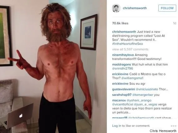 Chris Hemsworth unveils dramatic weight loss for new film, says he  'wouldn't recommend' the diet – New York Daily News
