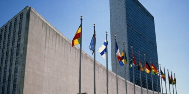 USA,New York,United Nations Building