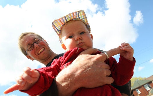 Storm and David Stocker. Kathy Witterick, 38 and David Stocker, 39 are raising their four month old