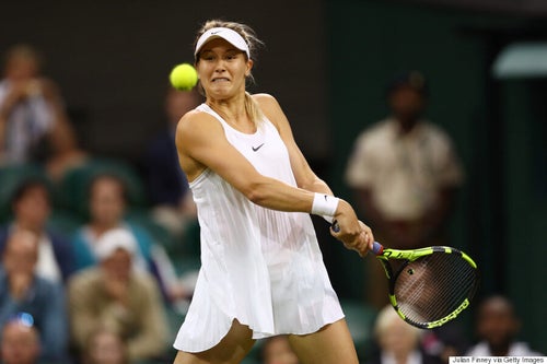 Eugenie Bouchard Approves Of Nike's Problematic 'Airy' Tennis Dress |  HuffPost Style