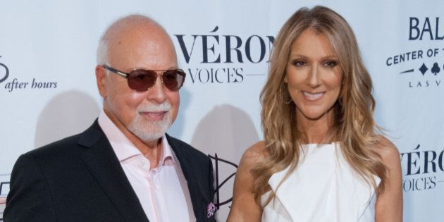 LAS VEGAS, NV - June 28: Celine Dion and RenÃ© AngÃ©lil pictured as VÃRONIC Voices at Ballyâs Las Vegas Opens on June 28, 2013 in Las Vegas, Nevada. Â©RTNRD / MediaPunch/IPX