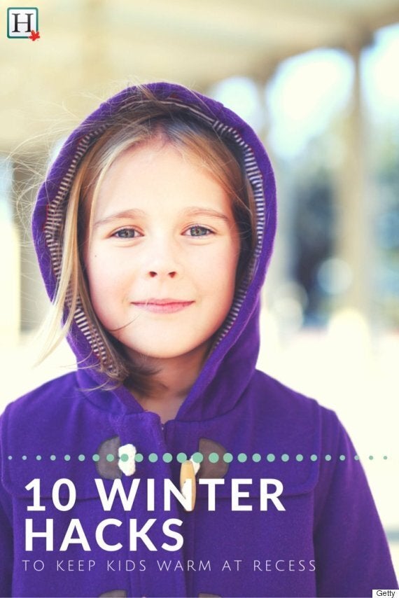 Winter Hacks To Keep Kids Warm At Recess In Sub-Zero