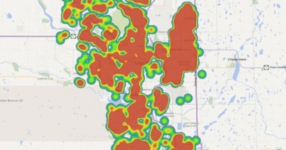 Calgary Domestic Violence Heat Map Shows Incidents Stretch Right Across ...