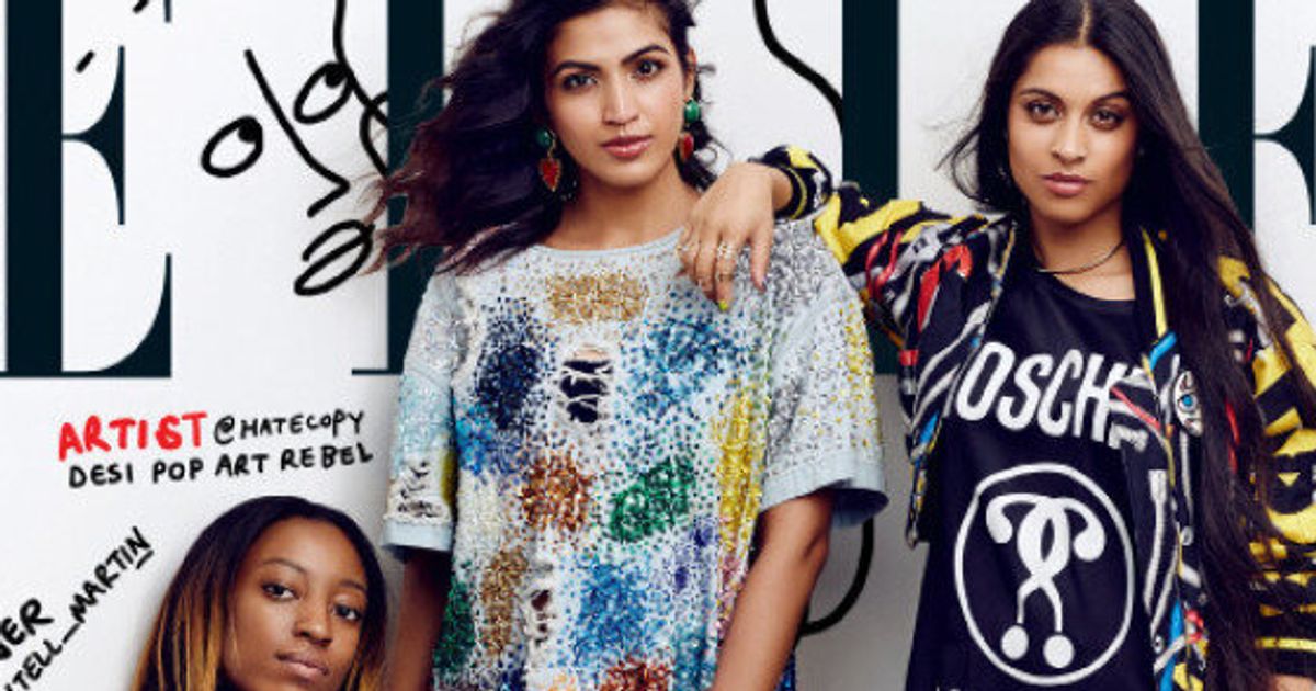 Elle Canadas March Cover Features Three Canadian Women Of Colour