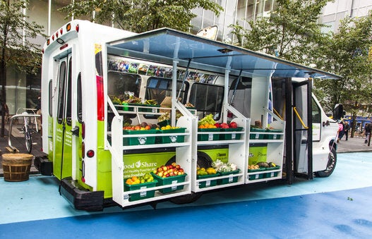 Mobile Good Food Market Bus