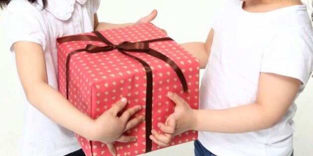 studio shooting,gift,present