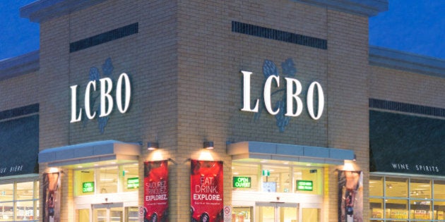 TORONTO, ONTARIO, CANADA - 2015/02/07: LCBO during a snowstorm, The Liquor Control Board of Ontario is a non-share capital provincial Crown corporation and it is accountable to the Ministry of Finance in the province. (Photo by Roberto Machado Noa/LightRocket via Getty Images)