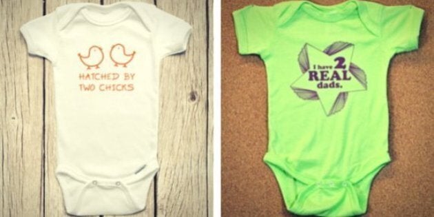 Pride Onesies: Babies Can Wear The Rainbow Loud And Proud,