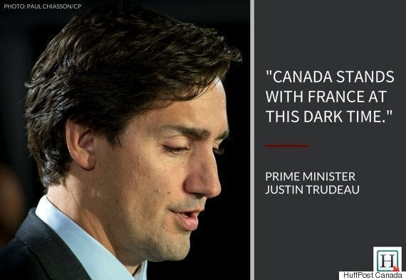 Canadian Politicians Express Sympathy For Victims In Paris
