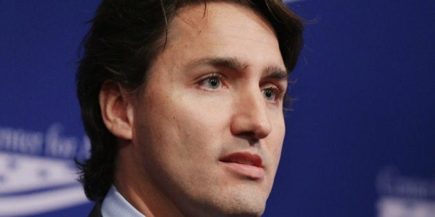 WASHINGTON, DC - OCTOBER 24: Canadian Parliament Liberal Party member Justin Trudeau participates in a panel discussion during a conference commemorating the 10th anniversary of the Center for American Progress in the Astor Ballroom of the St. Regis Hotel October 24, 2013 in Washington, DC. Co-founded by former Clinton Administration Chief of Staff John Podesta, the liberal public policy research and advocacy organization is a think tank that rivals conservative policy groups, such as the Heritage Foundation and the American Enterprise Institute. (Photo by Chip Somodevilla/Getty Images)