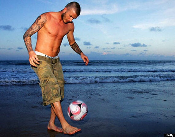 David beckham cargo hot sale shorts