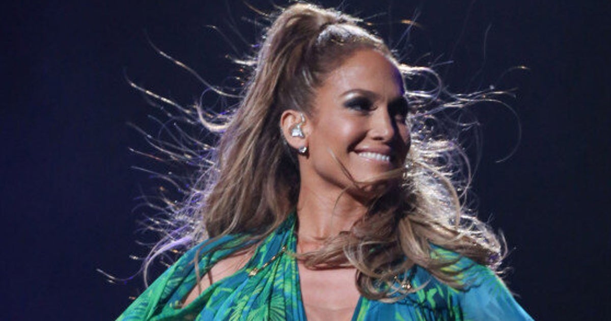 Jennifer Lopez (Sort Of) Brings Back Her Iconic Grammy Versace Dress