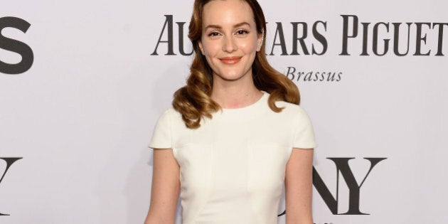 NEW YORK, NY - JUNE 08: Actress Leighton Meester attends the 68th Annual Tony Awards at Radio City Music Hall on June 8, 2014 in New York City. (Photo by Dimitrios Kambouris/Getty Images for Tony Awards Productions)