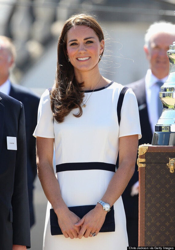 kate middleton in white