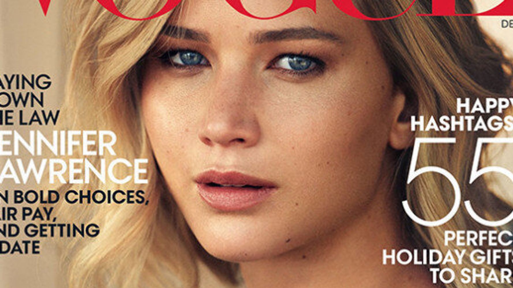 Jennifer Lawrence's Cover Story in Vogue Magazine's December 2015 Issue