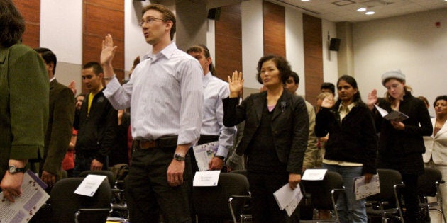 On Thursday June 4, 2009, MaRS had the privilege of welcoming 60 new Canadians at a Citizenship Court held in the MaRS Auditorium. The special extended ceremony, was a concept created by the Institute for Canadian Citizenship. This institute was co-founded by the Rt. Hon. Adrienne Clarkson and John Ralston Saul. The Institutes's objectives are to assist New Canadians to bridge the gap from immigrant to fully engaged citizen.