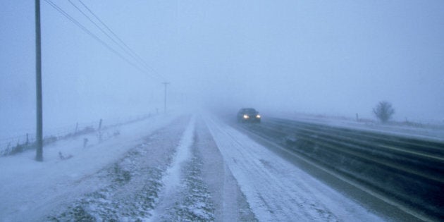 snow storm, ontario, canada