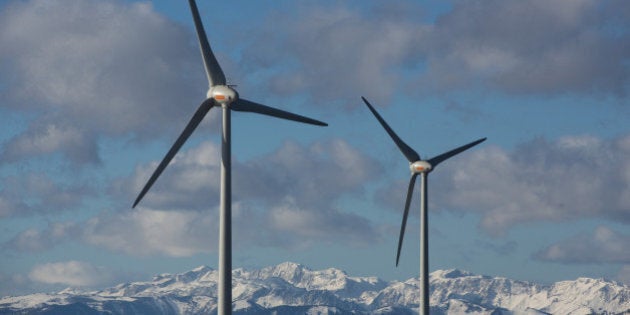 Wind turbines operate at the Steinriegel wind farm, operated by Wien Energie GmbH, in Steiermark, in the Styrian Alps, Austria, on Friday, Jan. 8, 2016. Chorus Clean Energy AG tapped proceeds of its recent share sale to buy two wind farms in Austria with a total capacity of more than 21 megawatts. Photographer: Lisi Niesner/Bloomberg via Getty Images