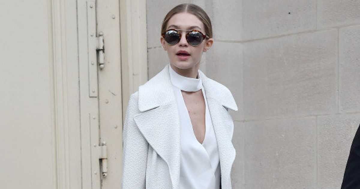 Gigi Hadid Dresses Up Her Ripped Jeans Like A Pro Huffpost