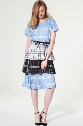 Storets Anneke Tiered Ruffled Dress