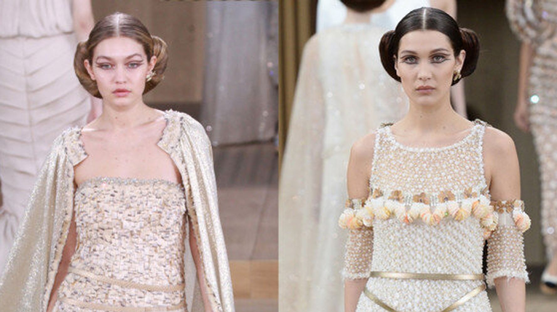 SLFMag — Bella Hadid wore a vintage Chanel 1986 dress