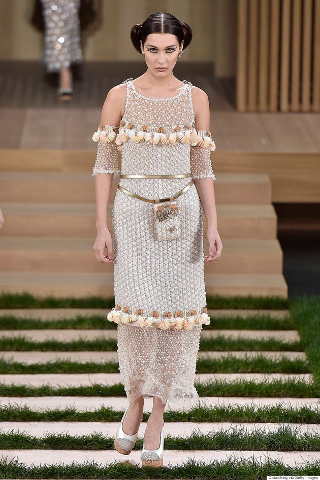 Gigi And Bella Hadid Make Their Chanel Couture Debuts In