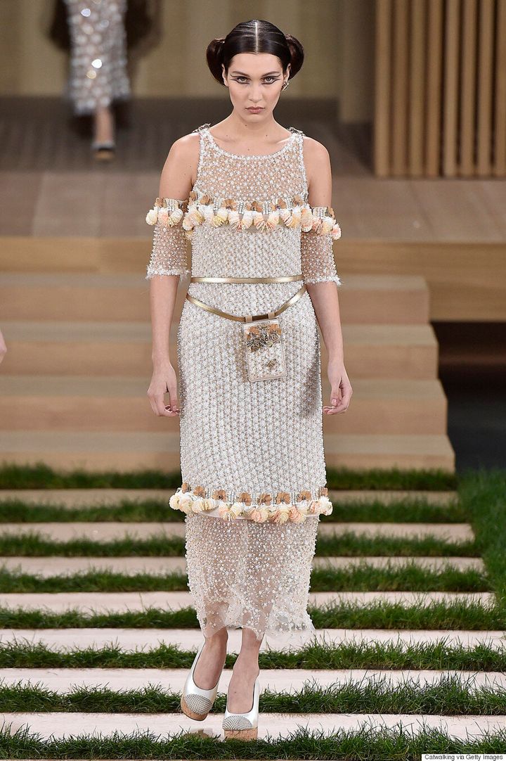 Gigi And Bella Hadid Make Their Chanel Couture Debuts in Paris