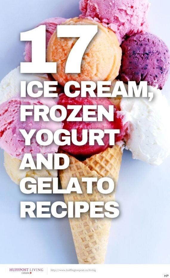 Homemade Ice Cream, Frozen Yogurt And Gelato Recipes For Summer