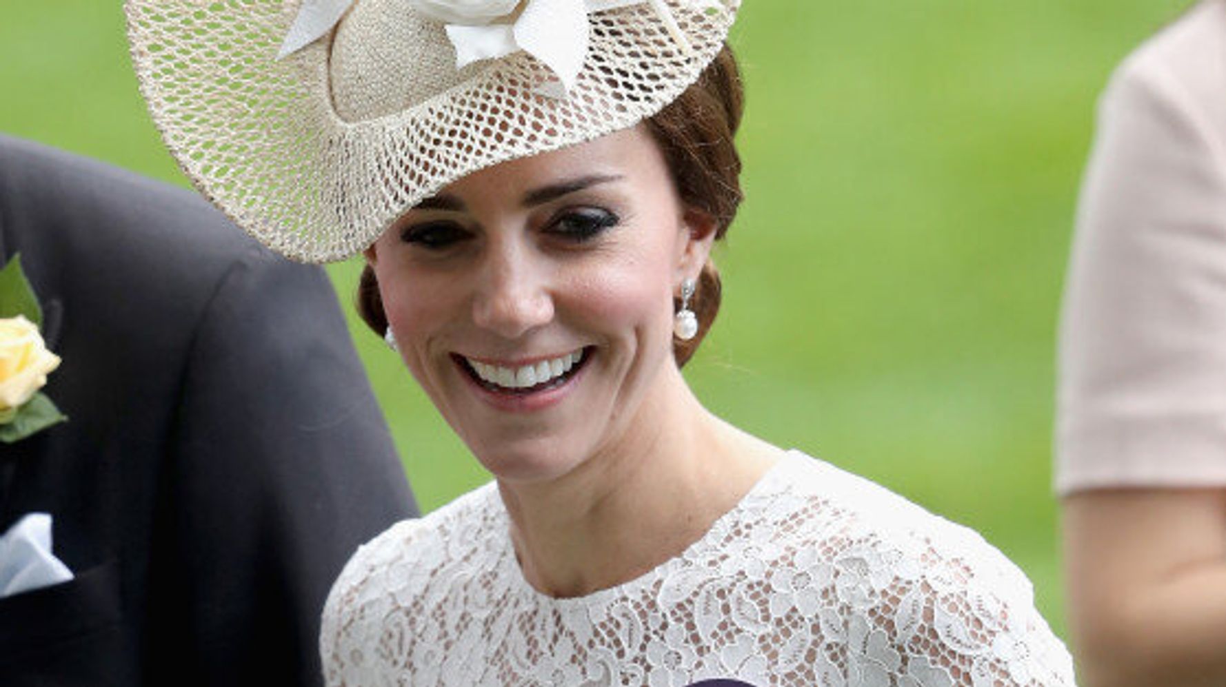 Kate Middleton's Royal Ascot Outfit Was Accessorized With A Name Tag ...