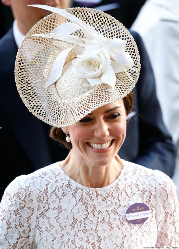 Kate Middleton's Royal Ascot Outfit Was Accessorized With A Name Tag ...