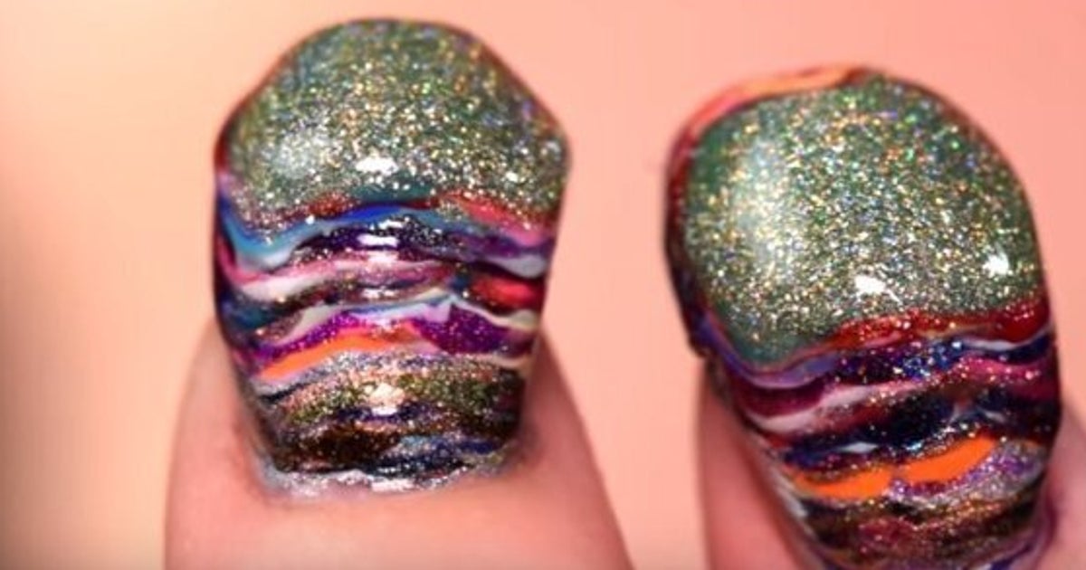 YouTuber Cristine Of Simplynailogical Applies 116 Coats Of Nail Polish