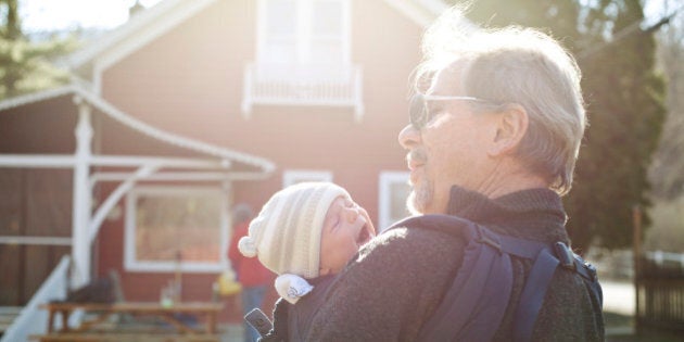 Grandfather with Grand Daughter